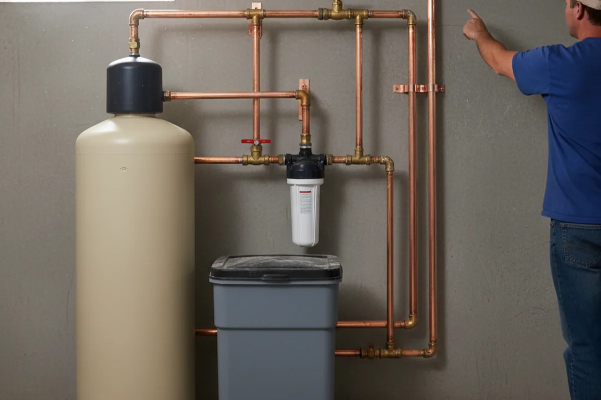 Whole-house water treatment system installed in Walford